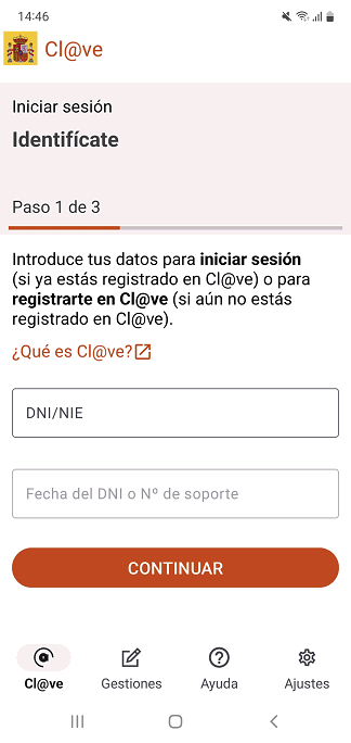 Cómo registrarse en Clave por videoidentificación automática
