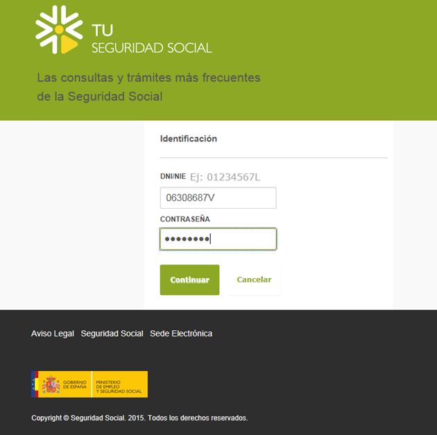Continuación del proceso